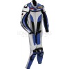 RTX Blue Spartan Sports Biker One Piece Leather Suit